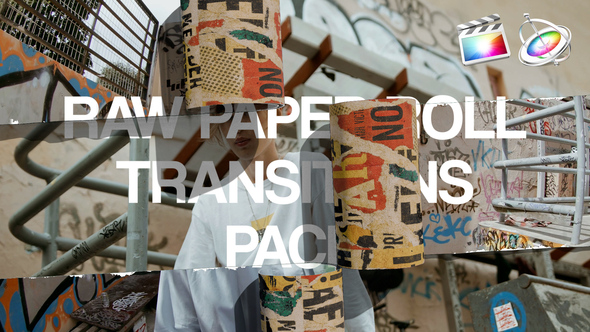 Photo of Raw Paper Roll Transitions Pack – Videohive 61267544