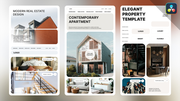 Photo of Real Estate Vertical Promo | DaVinci Resolve – Videohive 61547601