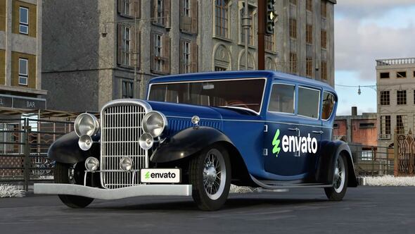 Photo of Retro Classic Car MOGRT – Videohive 61360608