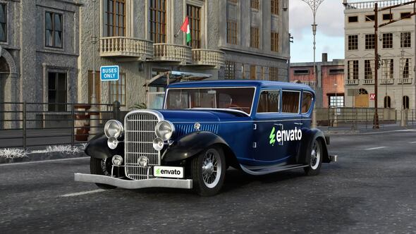 Photo of Retro Classic Car – Videohive 61307279