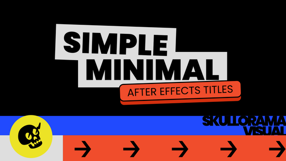 Photo of Simple Minimal Titles – Videohive 61531628