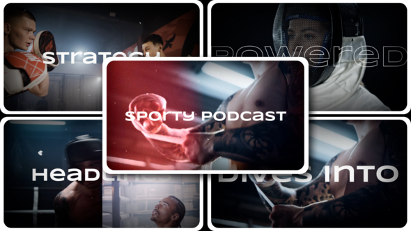 Photo of Sport Podcast Intro After Effect – Videohive 61552787
