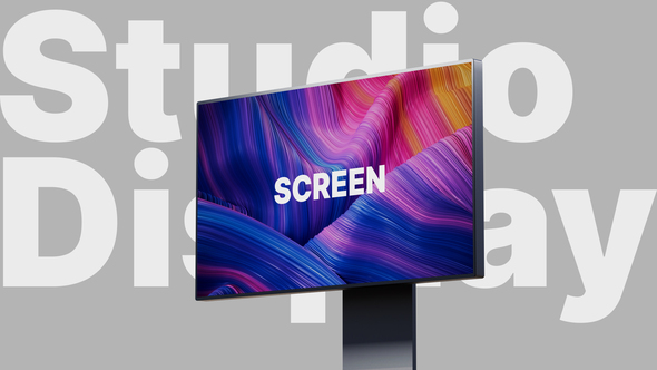 Photo of Studio Display Mockup – Videohive 61395788
