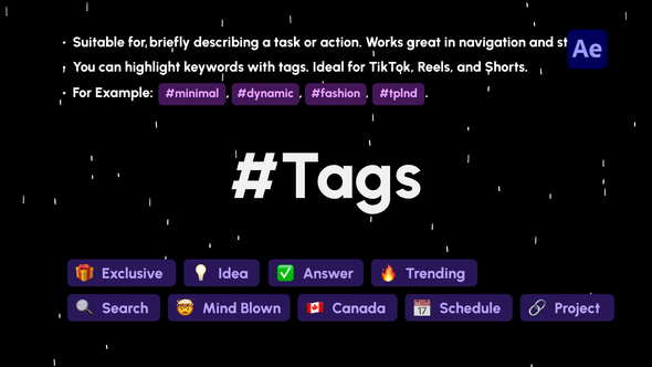 Photo of Tags – Videohive 61364852