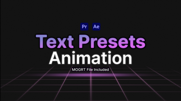 Photo of Text Animation Preset – Videohive 59243230