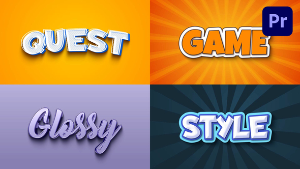 Photo of Text Effect – Cartoon Game Text Effects – Videohive 61338735