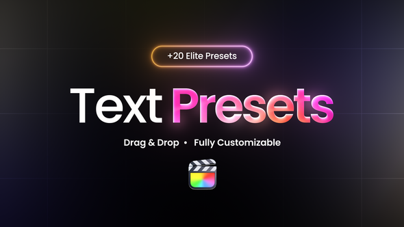 Photo of Text Elite Presets – for Final Cut Pro – Videohive 61369202