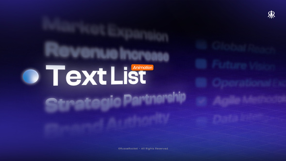 Photo of Text List – Videohive 61495927