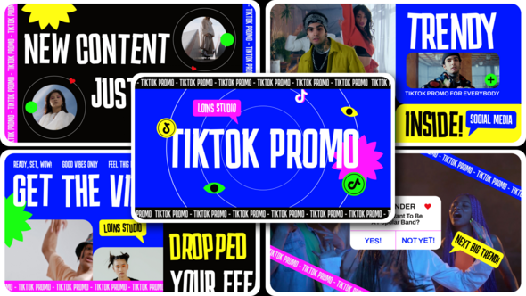 Photo of TikTok Promo After Effect – Videohive 61552788