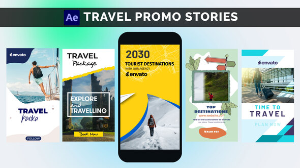 Photo of Travel Promo Stories – Videohive 61328177