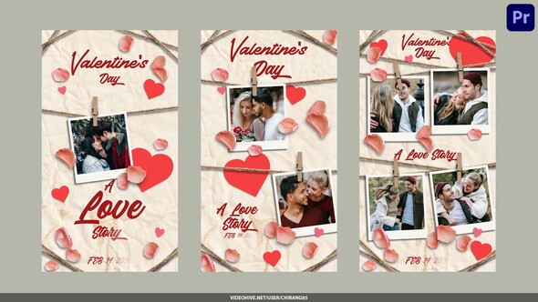 Photo of Valentine Stories For Premiere Pro – Videohive 61271576