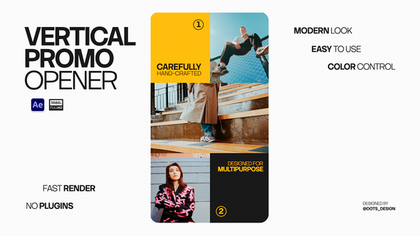 Photo of Vertical Promo Opener – Videohive 61554528
