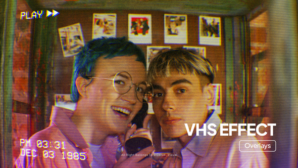 Photo of VHS Effects – Videohive 61396582