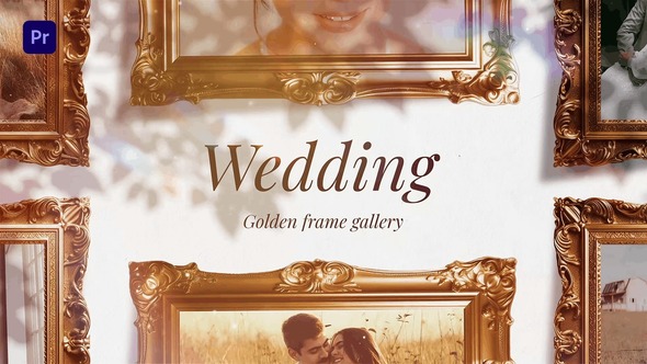 Photo of Wedding Golden Frame Gallery – Videohive 61545954