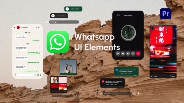Photo of Whatsapp Phone UI – Videohive 61510009