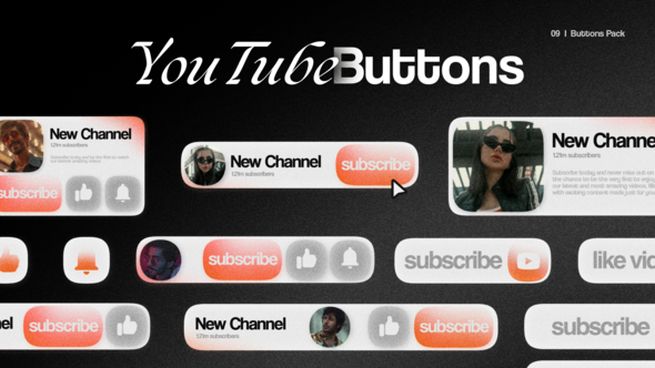 Photo of YouTube Subscribe Buttons – Videohive 61399345