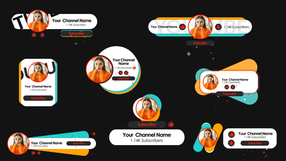 Photo of YouTube Subscribe Lower Thirds Pack and Social Media Callouts – Videohive 61308794