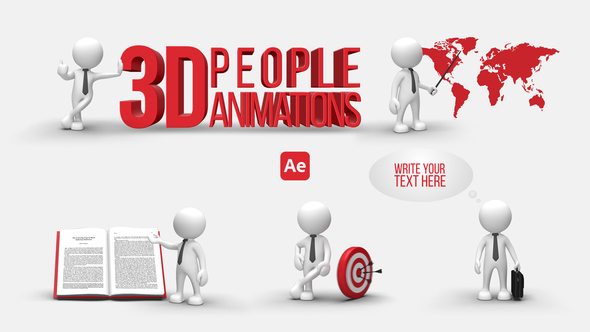 Photo of 3D People Animations 1 – Realistic Character Motion Library Template – Videohive 54669774