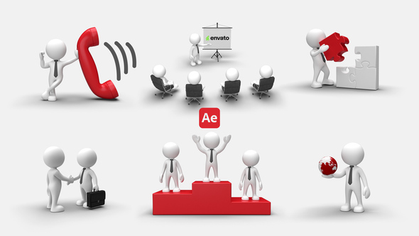 Photo of 3D People Animations 5 – Realistic Character Motion Library Template – Videohive 54670143