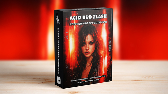 Photo of Acid Red Cinematic Flash Transitions for Premiere Pro – Videohive 62016304