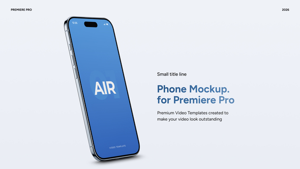 Photo of Air Phone Mockup Pack | Premiere Pro – Videohive 61872411