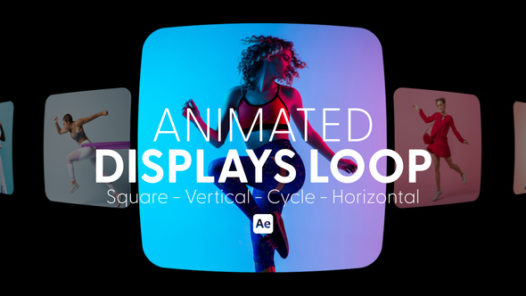 Photo of Animated Displays Loop – Seamless Screen Animations for Digital Presentations – Videohive 58969854