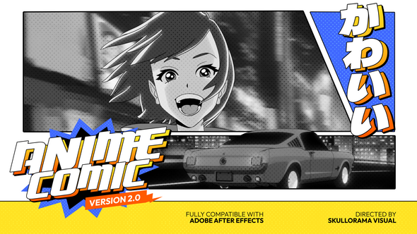 Photo of Anime Comic Titles V2 – Videohive 62047932