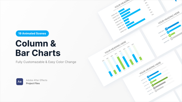 Photo of Bars & Column Charts – Videohive 61207271