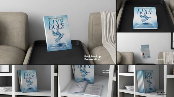 Photo of Book Mockup MOGRT – Videohive 61566740