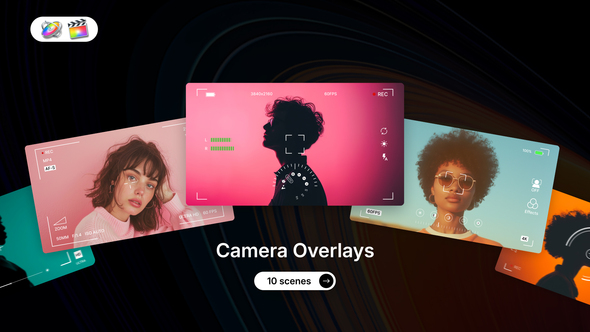 Photo of Camera Overlays for FCPX – Videohive 62029837