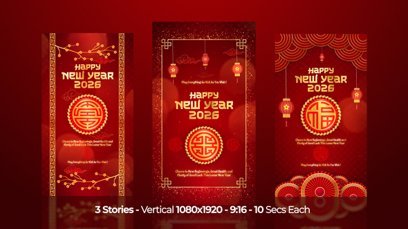 Photo of Chinese New Year Stories – Videohive 61896490