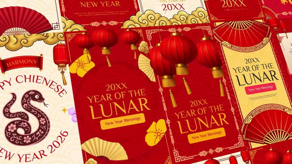 Photo of Chinese New Year Story – Videohive 61891789