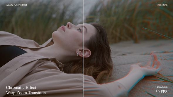 Photo of Chromatic Effect Warp Zoom Transition – Videohive 61871464