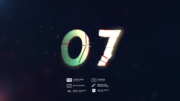 Photo of Cinematic Countdown – Videohive 61994047