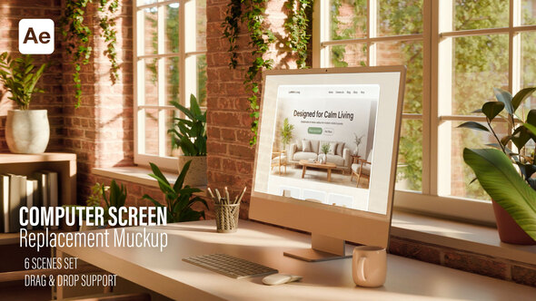 Photo of Computer Screen AE Template – Dynamic Animations – Loft Office – Videohive 61995111