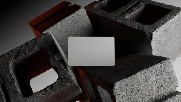 Photo of Credit Card Mockup – Concrete Bricks – Videohive 61753053