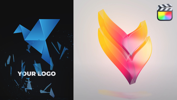 Photo of Crystal Shatter Logo for Final Cut Pro – Videohive 62000461