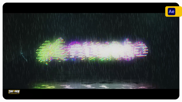 Photo of Cyber Glitch Rain Reveal – Videohive 61897926