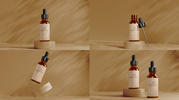 Photo of Dropper Bootle Mockup | 4k 60fps After Effects Template – Videohive 61691737