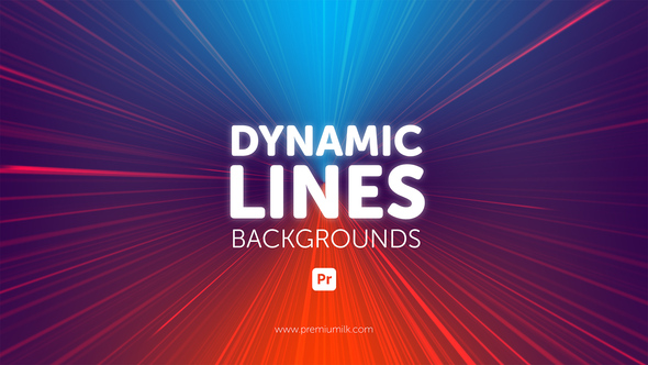 Photo of Dynamic Lines Backgrounds for Premiere Pro – Abstract Animated Motion Effects Pack – Videohive 57611611