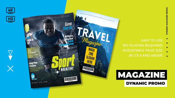 Photo of Dynamic Magazine Promo – Stylish Page Flip Slideshow with Landscape/Portrait Slider (Full HD–4K) – Videohive 23505557
