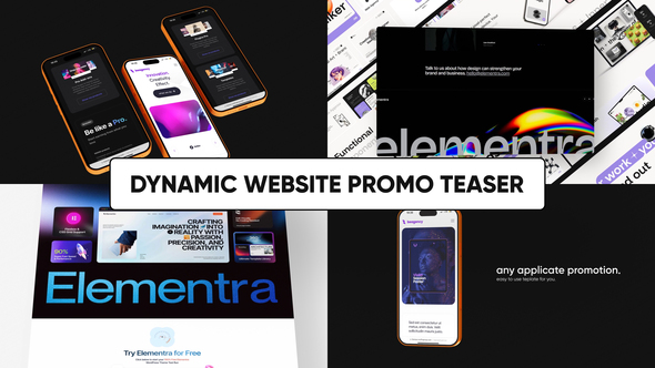 Photo of Dynamic Website Promo Teaser – Videohive 61907577