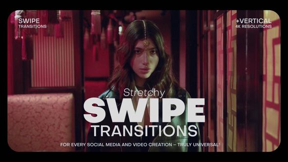 Photo of Elastic Stretch Swipe Transitions | Horizontal and Vertical | 4k (MOGRT) – Videohive 62014960