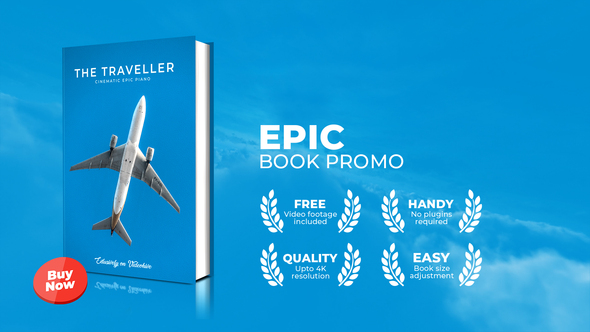 Photo of Epic Book Promo | 3D Book Mockup Presentation for After Effects – Videohive 32668044