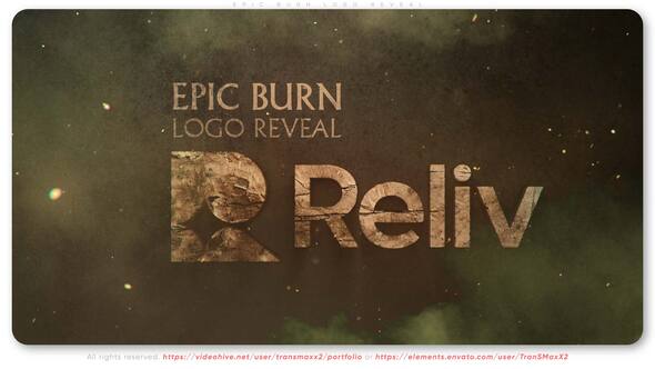Photo of Epic Burn Logo Reveal – Videohive 61901574