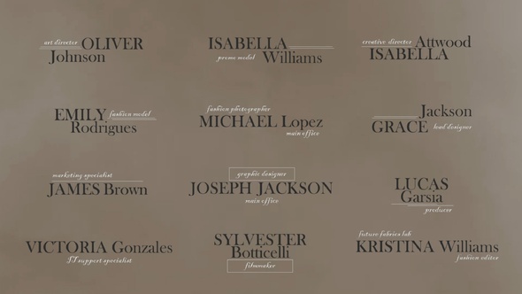 Photo of Fashionable Style Lower Thirds. – Videohive 61828263