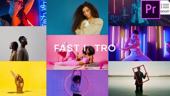Photo of Fast Intro | Premiere Pro MOGRT – Videohive 61872746
