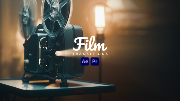 Photo of Film Transitions for After Effects & Premiere Pro – Realistic Vintage Film Overlays (MOGRT) – Videohive 43180995