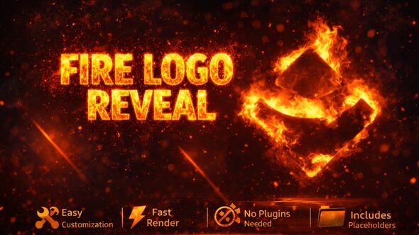 Photo of Fire Logo Reveal – Cinematic Flame Impact – Videohive 61694056