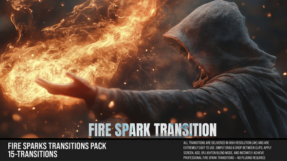 Photo of Fire Sparks Transitions Pack For FCPX – Videohive 61680160